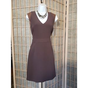 BB DAKOTA DRESS WITH LEATHER ACCENT PEEKABOO